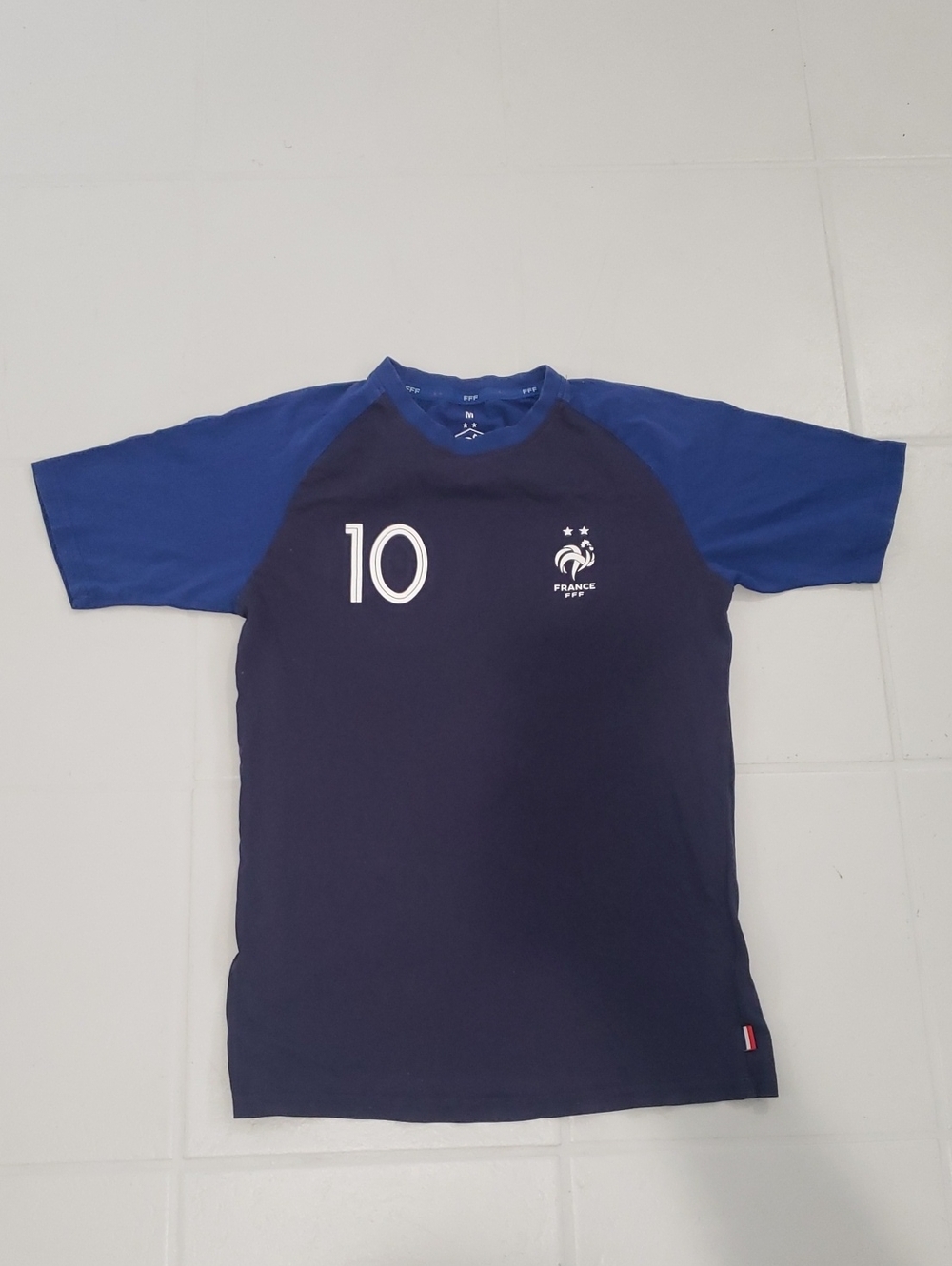 RARE France FFF Home Jersey – Kylian Mbappé #10 Football-Soccer - Picture 2 of 12
